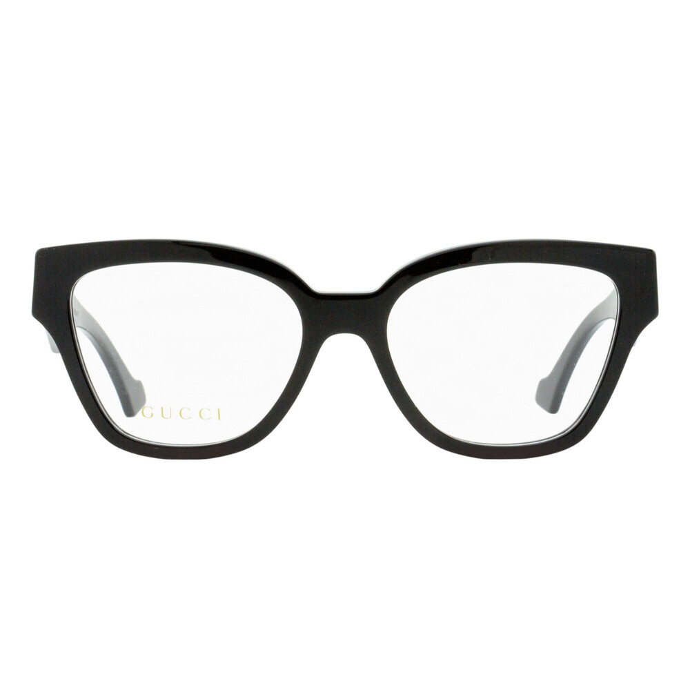 Gucci Sculpted Square Eyeglasses GG1424O 005 Black 54mm - Picture 2 of 2
